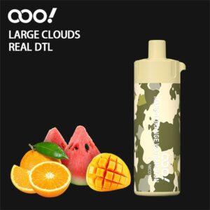 OOO! 12000 Züge ALOE STRAWBERRY KIWI DTL/DL Einweg E-Zigarette Vape POD 20ml wiederaufladbare einstellbare Luftströme