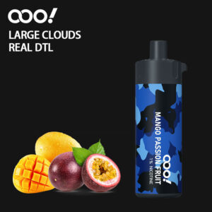 OOO! 12000 Züge ALOE STRAWBERRY KIWI DTL/DL Einweg E-Zigarette Vape POD 20ml wiederaufladbare einstellbare Luftströme